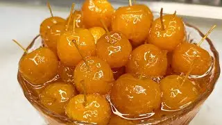 🍎🍏ВАРЕНЬЕ из РАЙСКИХ ЯБЛОК С ХВОСТИКАМИ!! Янтарное варенье из ранеток.Самый Лучший Рецепт Варенья!!