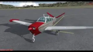 Copy of Beechcraft V35B Bonanza by:  (Carenado) with GTN750 installed.
