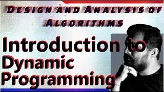 introduction to Dynamic Programming || DAA ||Studies Studio