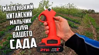 Аккумуляторный секатор из Китая 🇨🇳