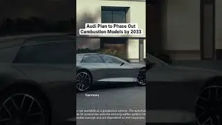 Audi Plan to Phase Out Combustion Models by 2033 