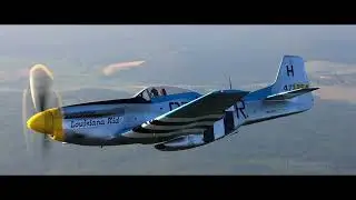 P-51 Mustang 'Louisiana Kid' Air to Air [4K]