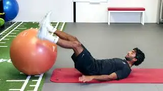 Deep Physio | Swissball bridge