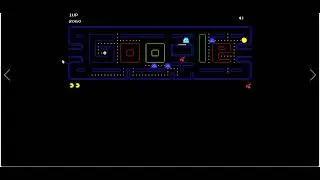 Me Playing Google Pac Man