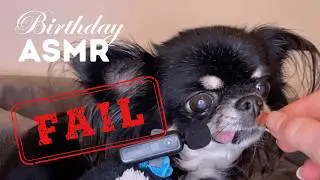 Birthday gifts ASMR gone wrong 🫢⎜ASMR FAIL