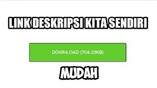 Cara membuat link kita sendiri pakai aplikasi via mediafire