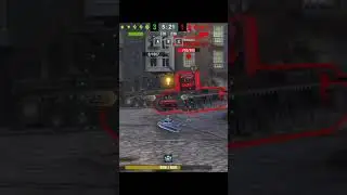 one shot #top #crash #shorts #wot #wotblitz #танксблиц #топ #вбр
