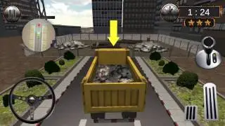 🚙🚌 Steering Wheel CAR GAMES FOR KIDS Trash Car game ट्रक गेम Mobile Kid Game