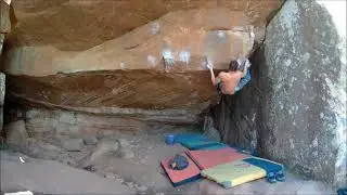 Indian secret garden Direct, 8a+. Albarracín