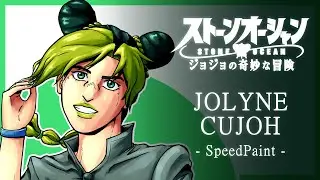 Jolyne Cujoh - JJBA Stone Ocean [SpeedPaint]