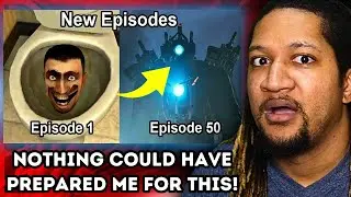 Skibidi Toilet 1 - 50 All Episodes (REACTION)