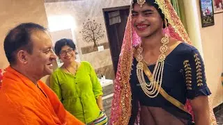 Om Ko RADHA Bana Diya 😍 Janmashtami Ke Din