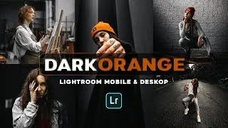 How to edit Dark Orange Presets | Free Lightroom Presets | Lightroom Mobile Tutorial | Free DNG