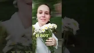 "Инопланетная чувствительность" – 40х40 см, 107 ромашек #художникспб #картиныспб #artist #искусство