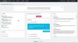 First To Do's - Account Settings