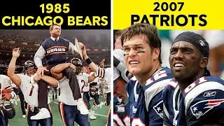 The BEST NFL Teams Of All Time..