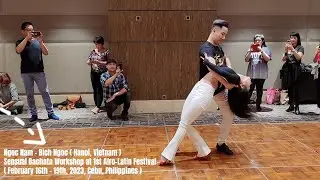 Frío Remix (Jensen feat. Pinto Picasso) | NGOC NAM Y BICH NGOC | 1st Afro-Latin Festival Philippines