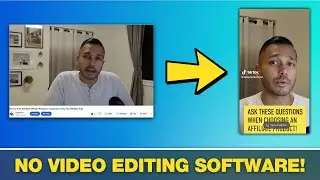 How to Upload Youtube Videos to TikTok | Convert Horizontal Video to Vertical Clips in Seconds