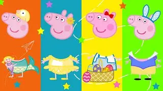 Peppa Pig | Match The Head | Video for Kids