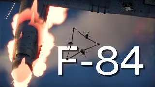 Best Starter Jet In War Thunder? | F-84B-26 Air Realistic Gameplay