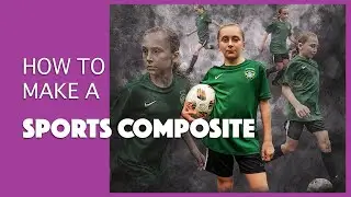 Create a SPORTS COMPOSITE in Photoshop - TUTORIAL