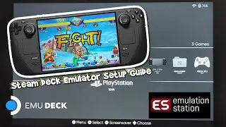 How To Install Emulator on Steam Deck | STEAM DECK EmuDeck Setup step-by-step Tutorial