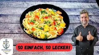 Pasta Rezept: Geheimnis gelüftet – Gemüse macht den Unterschied!