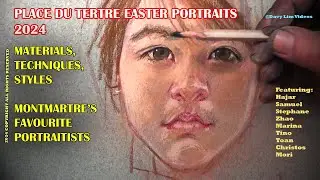 Place du Tertre Easter Portraits 2024