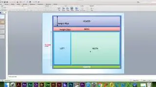 Structure Site WEB #HTML #CSS هيكل الموقع الإلكتروني