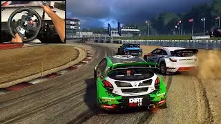 PEUGEOT 208 RX Rallycross - Dirt Rally 2.0 - Logitech G29 gameplay