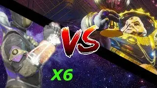 6 Sunbracers VS Calus Unlimited Grenades! | Destiny 2 Warmind