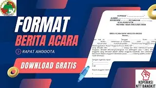 FORMAT BERITA ACARA RAPAT ANGGOTA