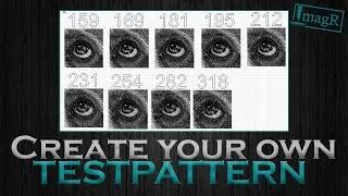 How to create your own DPI Testpattern
