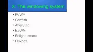 Linux Chapter 7 - X Windows
