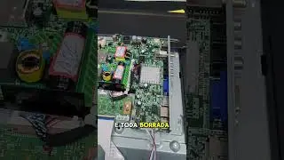 TV  AOC LE32M1475/25 após troca de placa imagem de ponta cabeça e ruim