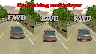 fwd - Awd - Rwd  |peogeut 406 Car Parking multiplayer