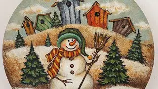 Kardan adam çizimi/Snowman drawing