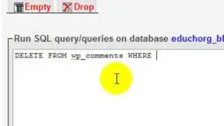 How to Mass Delete Unapproved Comments from Your WordPress Database Using phpMyAdmin