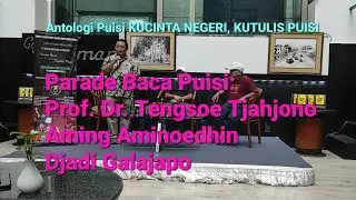 ANTOLOGI 'KUCINTA NEGERI, KUTULIS PUISI' KOMUNITAS WARTAWAN USIA EMAS.