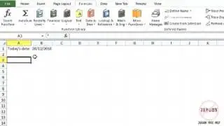 How to Use Date Functions in Excel