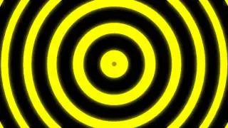Hypnotic FREE FOOTAGE HD Yellow Vj ANIMATION