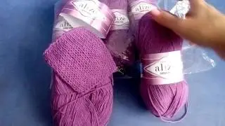 Пряжа Ализе Cotton Gold (тестируем)