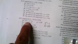 Probability Calculations for Normal Distributions