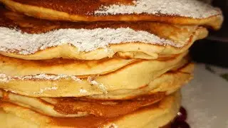 Американские БЛИНЫ 🤗 на РУССКИЙ лад 👍👍👍Вкусно и просто, самое главное СЫТНЫЙ завтрак