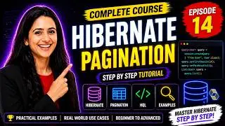 Learn Hibernate Pagination in One Video 🚀 | setFirstResult & setMaxResults | Limit, Offset