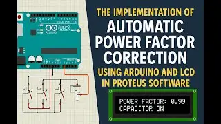 Automatic Power Factor Correction APFC Using Arduino Proteus Professional Simulation |Creative World