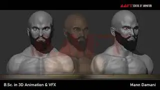 AAFT | School of Animation | Student Work | Digital Sculpting | 3D Modeling and Texturing