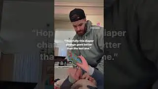 How to change a poopy diaper 💩