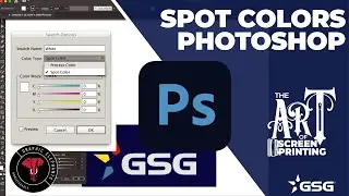 How to Create Spot Colors in Photoshop Tutorial |  The Art of Screen Printing Episode 6