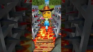 Funny Cars vs Spike Trap 😂 in BeamNG drive #shorts